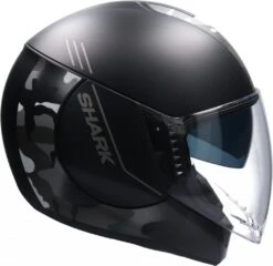 SHARK CITYCRUISER GENOM Jethelm -Motorradladen shark citycruiser genom jethelm matt schwarz camo xs 102464msxs 2 1