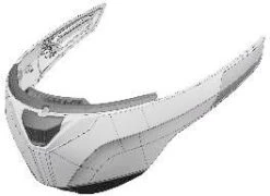 SHARK EVO-ONE-RIDILL Kinnbelüftung