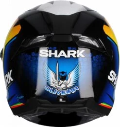 SHARK SKWAL 2 OLIVEIRA Integralhelm -Motorradladen shark skwal 2 oliveira integralhelm schwarz blau gelb xs 102385sbxs 7