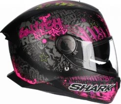SHARK SKWAL 2 SWITCH RIDER Integralhelm -Motorradladen shark skwal 2 switch rider integralhelm matt schwarz pink xs 102348spxs 2 2