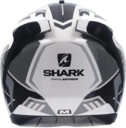 SHARK SPARTAN 1.2 ANTHEON Integralhelm -Motorradladen shark spartan 1 2 antheon integralhelm weiss silber schwarz xxl 102417wsxxl 2 2