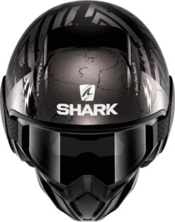 SHARK STREET-DRAK CROWER Jethelm -Motorradladen shark street drak crower jethelm matt schwarz anthrazit silber xs 102430saxs 4 3