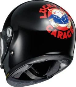 SHOEI GLAMSTER LUCKY CAT GARAGE TC-5 Integralhelm -Motorradladen shoei glamster lucky cat garage tc 5 integralhelm schwarz grau xxl 121120swxxl 1