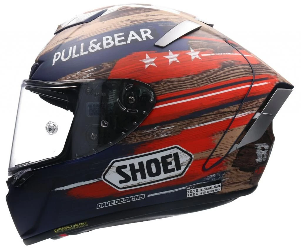 SHOEI X-SPIRIT 3 MARQUEZ AMERICA Integralhelm 5 SHOEI X-SPIRIT 3 MARQUEZ AMERICA Integralhelm – Bild 3