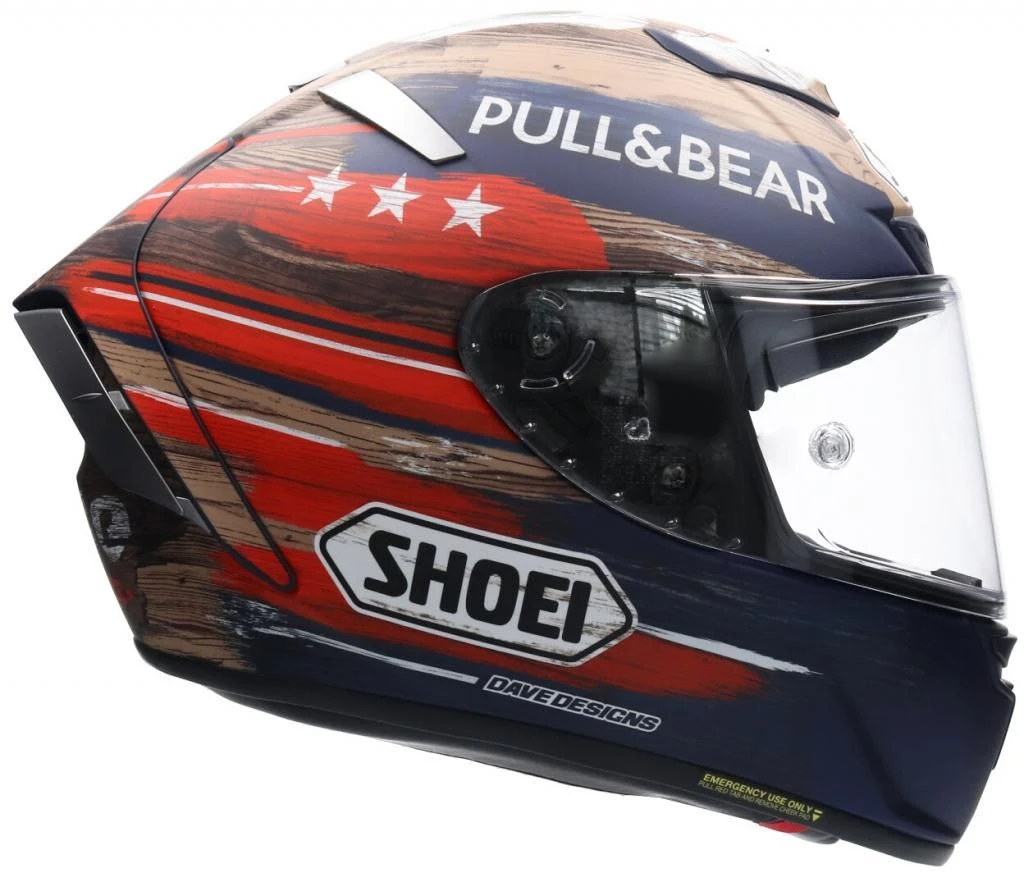 SHOEI X-SPIRIT 3 MARQUEZ AMERICA Integralhelm 7 SHOEI X-SPIRIT 3 MARQUEZ AMERICA Integralhelm – Bild 5