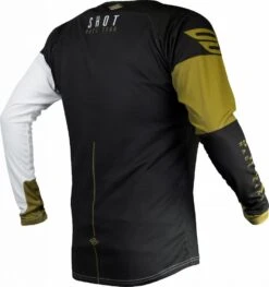 SHOT AEROLITE ALPHA Jersey 5 SHOT AEROLITE ALPHA Jersey -Motorradladen shot aerolite alpha jersey schwarz gold xxl 205074sgxxl 1 2