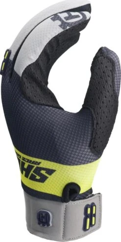 SHOT AEROLITE HUSQVARNA Limited Handschuhe -Motorradladen shot aerolite husqvarna limited handschuhe dunkel grau gelb 13 605074dg13 1 2