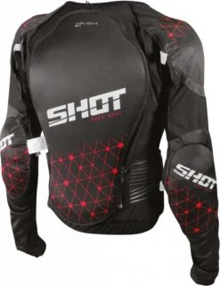 SHOT AIRLIGHT EVO KID Kinderprotektorenhemd -Motorradladen shot airlight evo kid kinderprotektorenhemd schwarz grau m 705043sgm 1 3