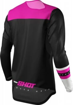 SHOT CONTACT SHINING LADY Jersey -Motorradladen shot contact shining lady jersey schwarz pink xxl 205083spxxl 1 2