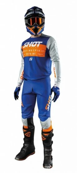 SHOT CONTACT SPIRIT Jersey 7 SHOT CONTACT SPIRIT Jersey -Motorradladen shot contact spirit jersey navy orange xxl 205085noxxl 2 2