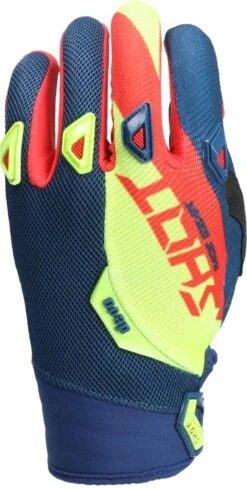 SHOT DEVO ALERT Handschuhe NEON -Motorradladen shot devo alert handschuhe blau rot neon gelb 10 605055br10 4 3