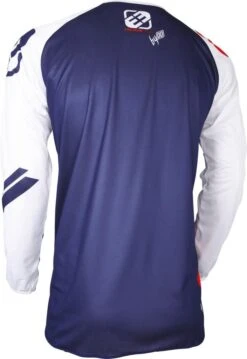 SHOT FREEGUN DEVO COLLEGE Jersey -Motorradladen shot freegun devo college jersey blau rot xxl 205060brxxl 1 2