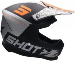 SHOT FURIOUS DRAW Helm -Motorradladen shot furious draw matt orange grau xs 105105ogxs 2 11