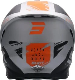 SHOT FURIOUS DRAW Helm -Motorradladen shot furious draw matt orange grau xs 105105ogxs 3 1
