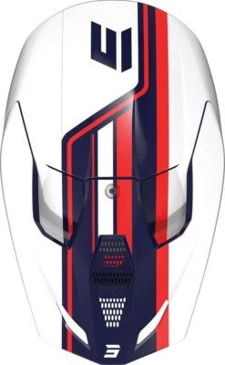 SHOT FURIOUS HERITAGE MX-Helm -Motorradladen shot furious heritage mx helm blau weiss rot xs 105135wbxs 1 4