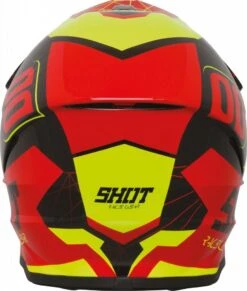 SHOT FURIOUS SPECTRE Helm -Motorradladen shot furious spectre gloss rot neon gelb xs 105075rgxs 1 1