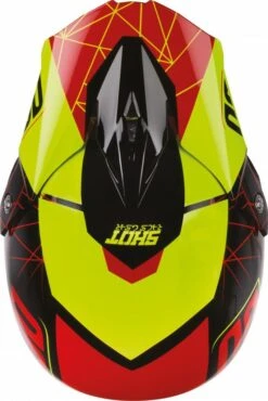 SHOT FURIOUS SPECTRE Helm -Motorradladen shot furious spectre gloss rot neon gelb xs 105075rgxs 2 1