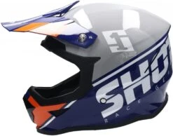 SHOT FURIOUS SPIRIT Helm -Motorradladen shot furious spirit glanz navy grau orange xs 105107naxs 1 8