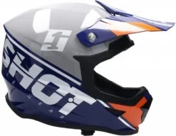 SHOT FURIOUS SPIRIT Helm -Motorradladen shot furious spirit glanz navy grau orange xs 105107naxs 2 8