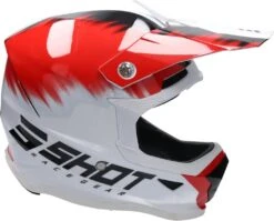 SHOT FURIOUS VERSUS KID Kinderhelm -Motorradladen shot furious versus kid helm glanz weiss rot s 49 50cm 105128wrs 2