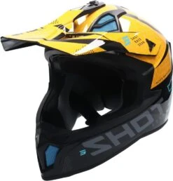 SHOT LITE CORE Helm 8 SHOT LITE CORE Helm -Motorradladen shot lite core glanz schwarz gelb xs 105108sgxs 19