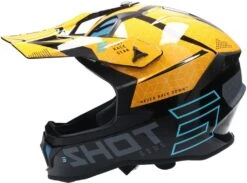 SHOT LITE CORE Helm 9 SHOT LITE CORE Helm -Motorradladen shot lite core glanz schwarz gelb xs 105108sgxs 1 17