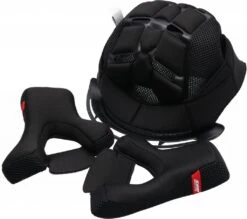 SHOT LITE Innenfutter + Backenpolster Schwarz