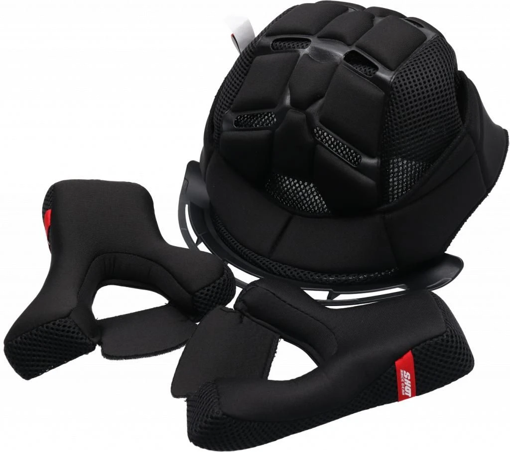 SHOT LITE Innenfutter + Backenpolster Schwarz 3 SHOT LITE Innenfutter + Backenpolster Schwarz