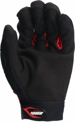 SHOT MECHANIC HANDSCHUH 8 SHOT MECHANIC HANDSCHUH -Motorradladen shot mechanik handschuh schwarz rot 10 605016sr10 2 1