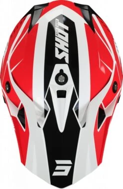 SHOT PULSE REVENGE Helm -Motorradladen shot pulse revenge glanz weiss rot schwarz xs 105126wrxs 2 9