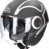 SMK PHEONIX Jethelm -Motorradladen smk pheonix jethelm matt schwarz xs 176005msxs 5