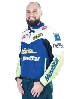 SPIDER Camel-Movistar-Gauloises Tex-Jacke 9 SPIDER Camel-Movistar-Gauloises Tex-Jacke -Motorradladen spider movistar tex jacke weiss blau s 209024wbs 1 2