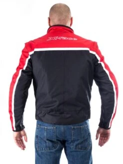 SPIDER TEAM CLUB JACKE -Motorradladen spider team club jacke schwarz rot m 209026srm 3 2