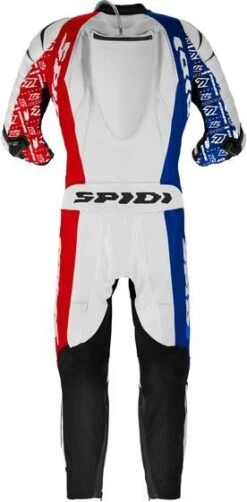 SPIDI REPLICA PILOTI SR Limited Edition Lederkombi -Motorradladen spidi replica piloti sr limited edition lederkombi weiss neon rot suzuki blau 54 453008wr54 1 2