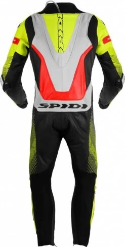 SPIDI SUPERSONIC PRO Perforiert 1-Teilig Lederkombi -Motorradladen spidi supersonic pro perforiert 1 teilig lederkombi gelb rot schwarz weiss 56 453014gr56 1 1