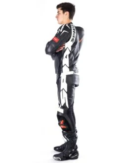 SPIDI TRACK TOURING Lederkombi 2-teilig -Motorradladen spidi track touring lederkombi 2 teilig schwarz weiss 56 453004sw56 2 1