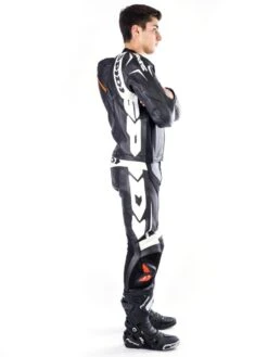 SPIDI TRACK TOURING Lederkombi 2-teilig -Motorradladen spidi track touring lederkombi 2 teilig schwarz weiss 56 453004sw56 3 1