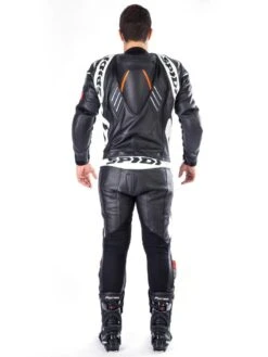 SPIDI TRACK TOURING Lederkombi 2-teilig -Motorradladen spidi track touring lederkombi 2 teilig schwarz weiss 56 453004sw56 4 1