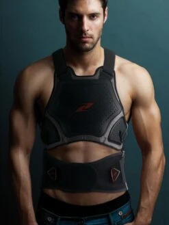 ZANDONA SHARK ARMOUR GT 8 SCHUPPEN PROTEKTOR -Motorradladen zandona shark armour gt 8 sch schwarz grau xl 706038sgxl 3 1