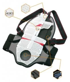 ZANDONA SHARK RÜCKENPROTEKTOR 6 SCHUPPEN 10 ZANDONA SHARK RÜCKENPROTEKTOR 6 SCHUPPEN -Motorradladen zandona shark rueckenprotektor 6 sch schwarz xs 706005swxs 3 1