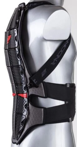 ZANDONA SHARK RÜCKENPROTEKTOR 7 SCHUPPEN -Motorradladen zandona shark rueckenprotektor 7 schuppen schwarz xs 706006swxs 3 1